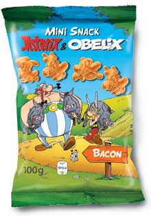 Asterix Mini Snack Bacon
