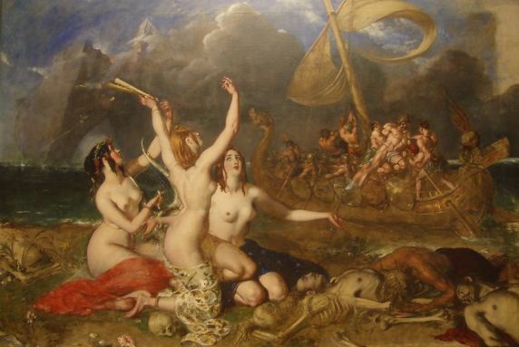 The Sirens and Ulysses by William Etty (1837) .jpg