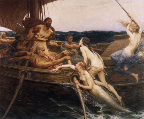 Ulysses and the Sirens by Herbert James Draper (1909) .jpg