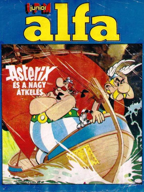Asterix és a nagy átkelés - alfa Comic, 1986.jpg
