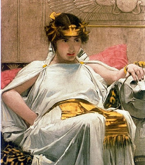 Cleopatra by John William Waterhouse (1888).jpg