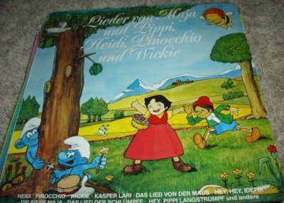 LP Lieder von Maja und Pippi , Heidi. Pinocchio.jpg