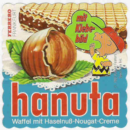 Hanuta-Umhüllung zur Peanuts-Klebebilderserie von 1972.jpg