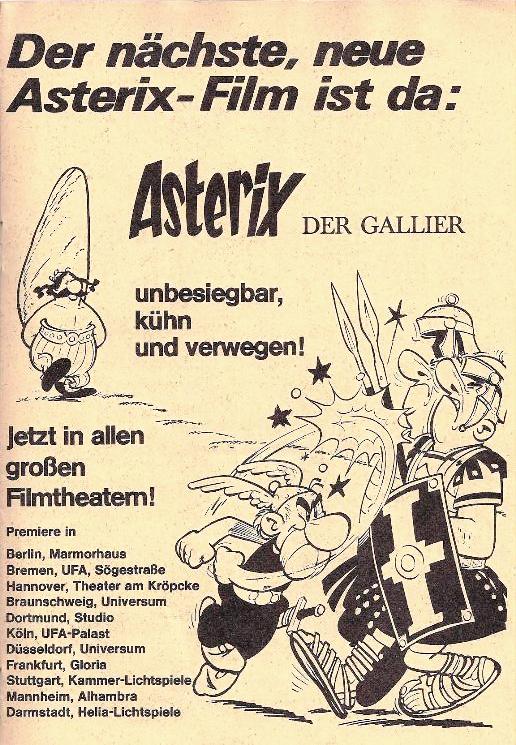 Ehapa-Filmankündigung zu ''Gallier'' - Beilage aus MV 16-71.jpg