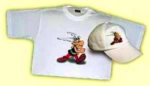 ASTERIX T-Shirt (M od. L) & Baseballkappe von DeAgostini (2003).jpg