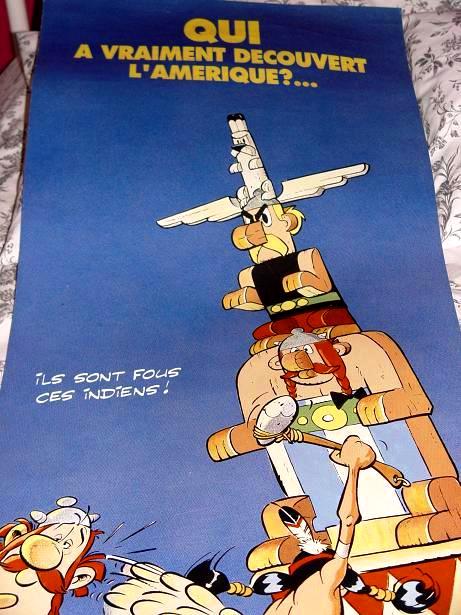 Ankündigungsplakat 'Astérix et les Indiens' (oberer Teil).jpg