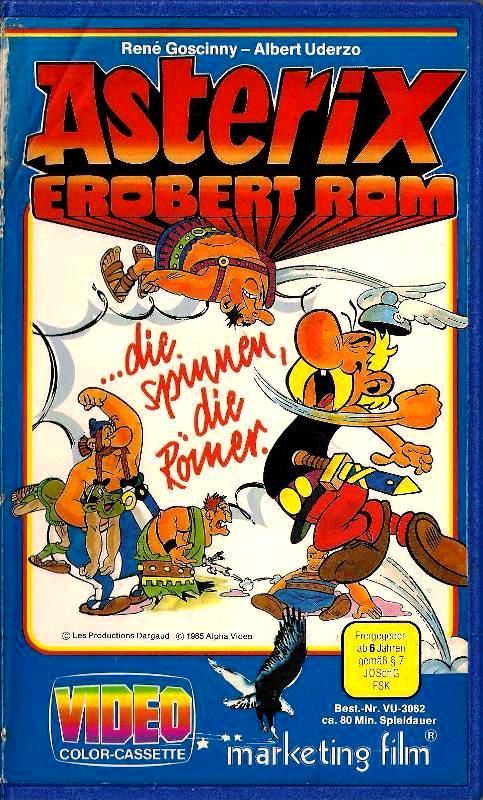 V2000 ''Asterix erobert Rom'' - VCC von Marketing Film, 1985 (Frontcover).jpg